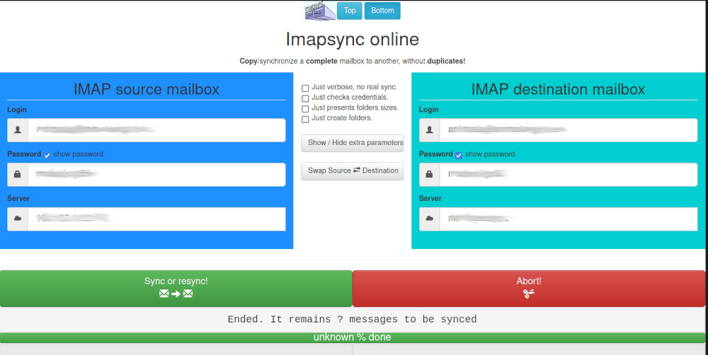 Imapsync online