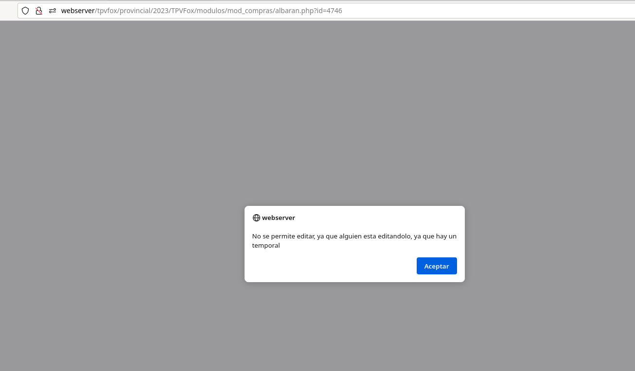 error albaran estado 0
