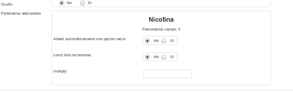ParametrosAdicionalesCampoPersonalizadoCadena