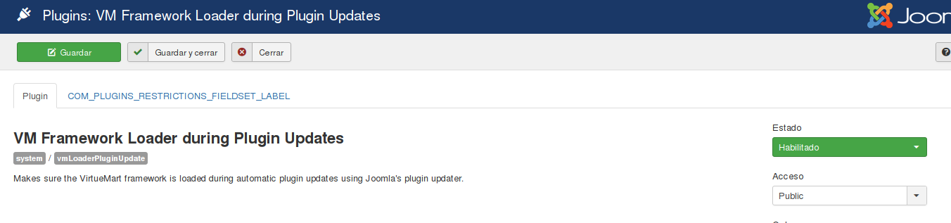 Plugin VM Framework update