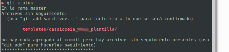 cambios template