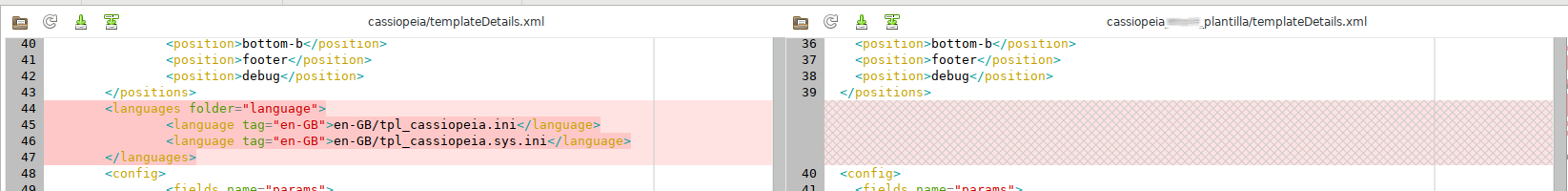 pantalla 2 cambio template detalles xml