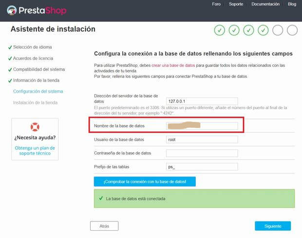 conexion base datos